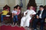 The Sfeir Family visiting at Bakerki Lebanon Cardinal Sfeir & Arch Patriarch of the Catholic Maronite Church Peter Nasralah Sfei