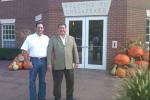 Mr. George Sfeir and Mr. Nick Gautreaxu at Chesapeake Energy