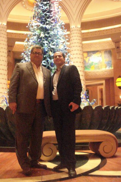 At Dubai Atlantis. George M. Sfeir & Haytham Chehabeddin, Executive Deloite Investments Dubai