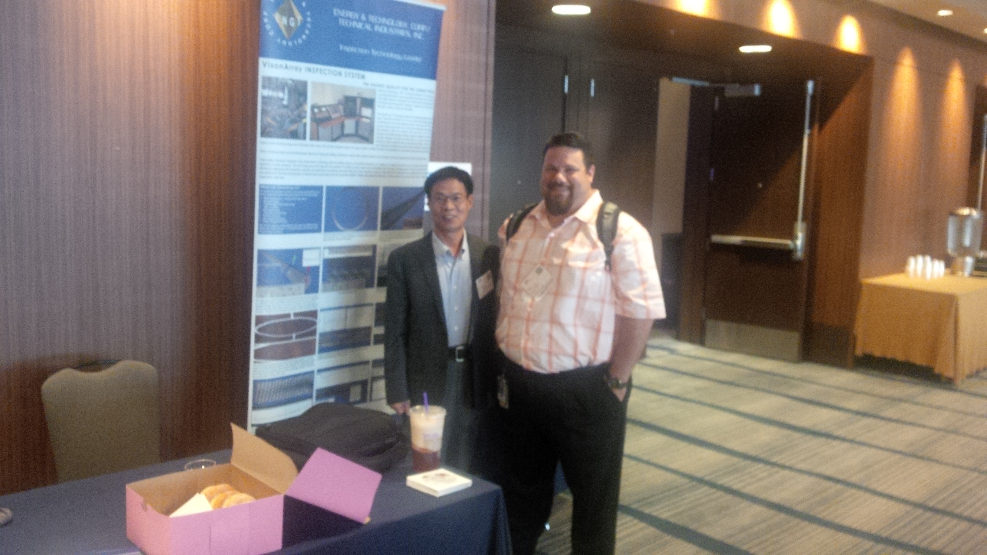API San Francisco Conference 06-23-2015. Dr. Frank Wang presenting Technical Industries and simulating Burst & Collapse Equation