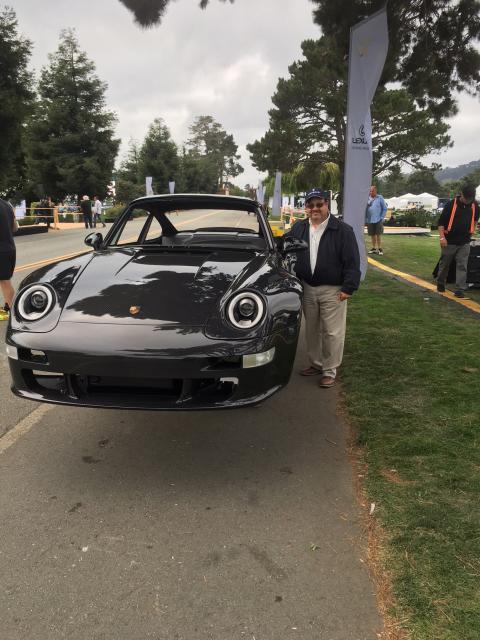 George M. Sfeir. Kaliste Saloom. At W Motors Lyken Testing Ferrari ATS Classing Bugatti Concur D’Elegence Quail Monterey Califor