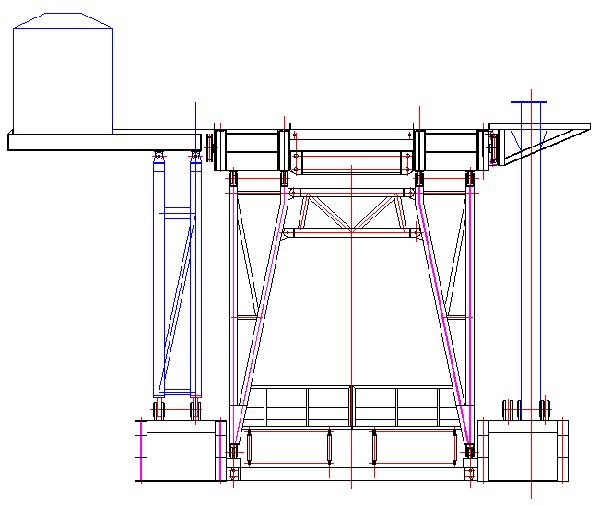 Substructure side view 